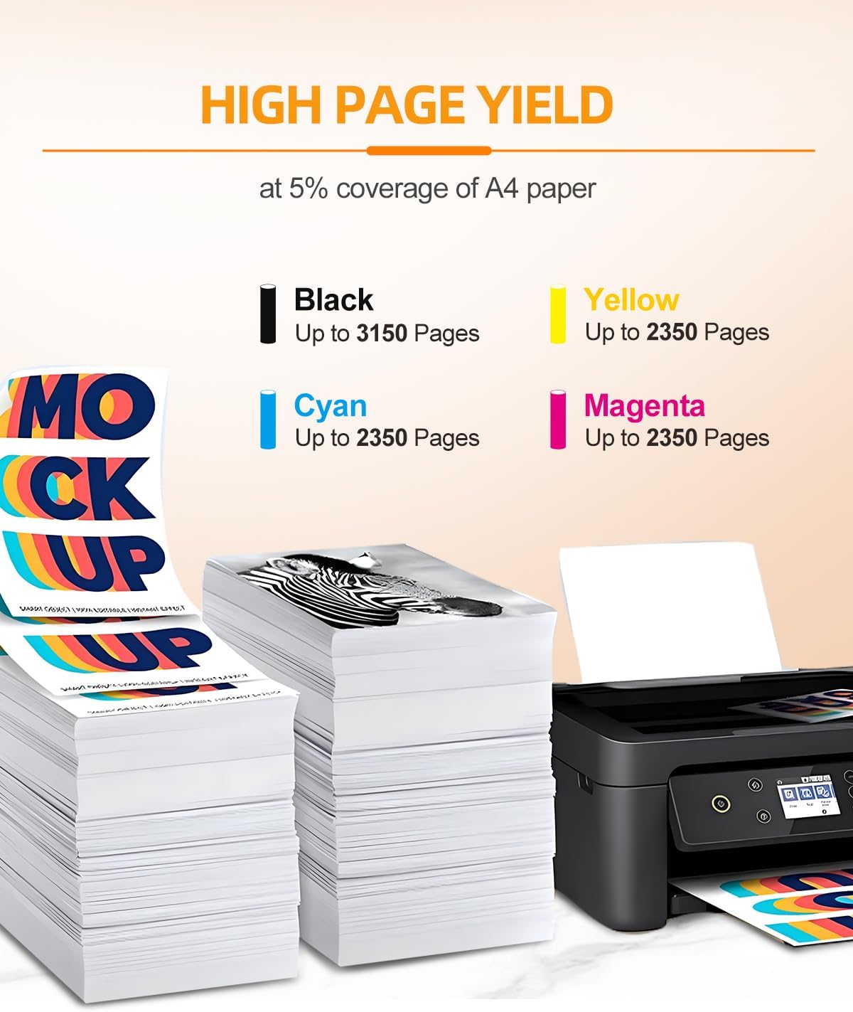 067H MF656Cdw Toner Cartridge Set Compatible for Canon 067H 067 Toner for Canon imageClass LBP633Cdw, LBP632Cdw, LBP631Cw, MF651Cw, MF653Cdw, MF654Cdw, MF655Cdw, MF656Cdw (067H, 4Pack)