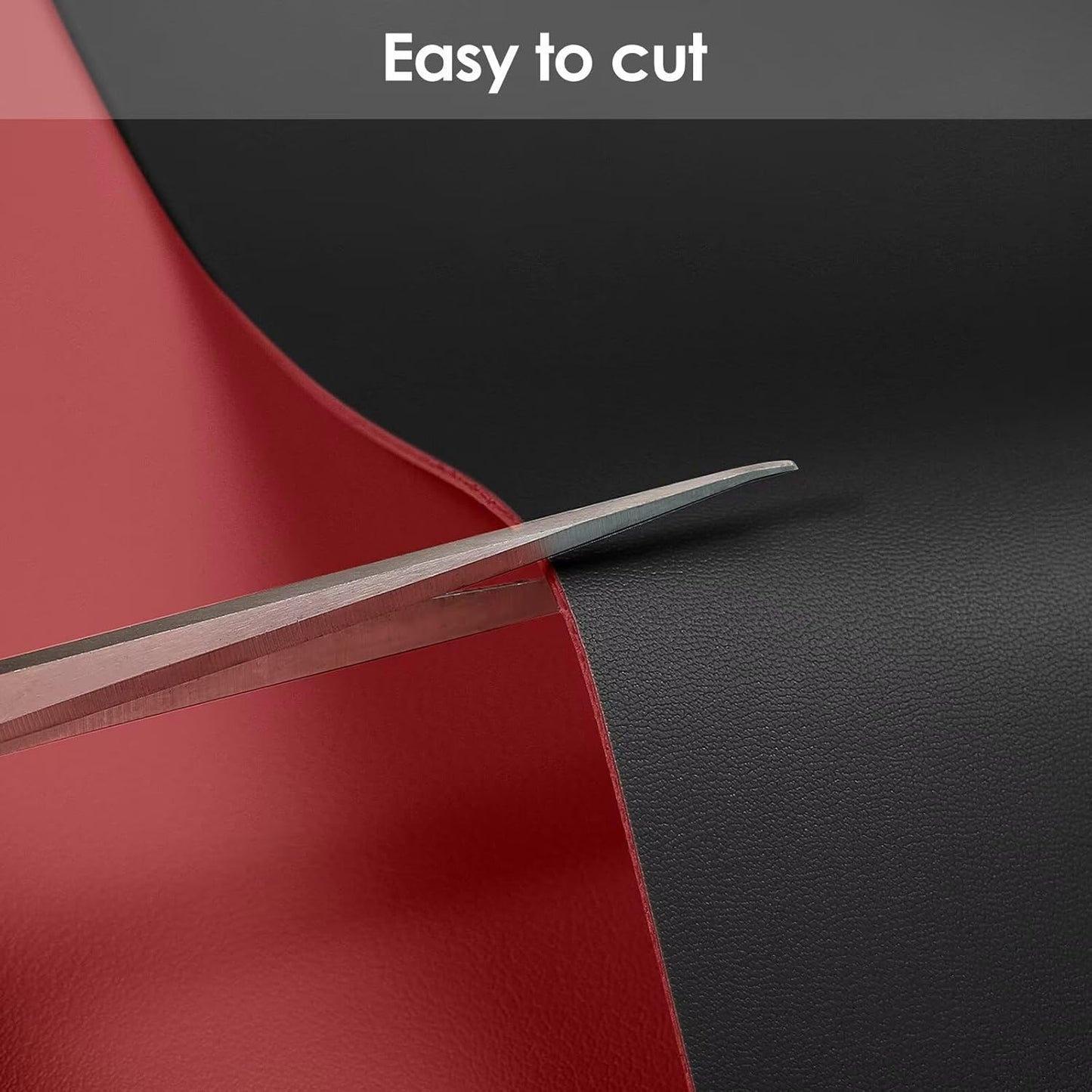 Leather Table Cover,1.8mm Thick,42x84 Inch Table Protector,Table Protector for Dining Room Table,Dining Table Cover,Dining Table Protector.(Black+Wine Red,42x84)