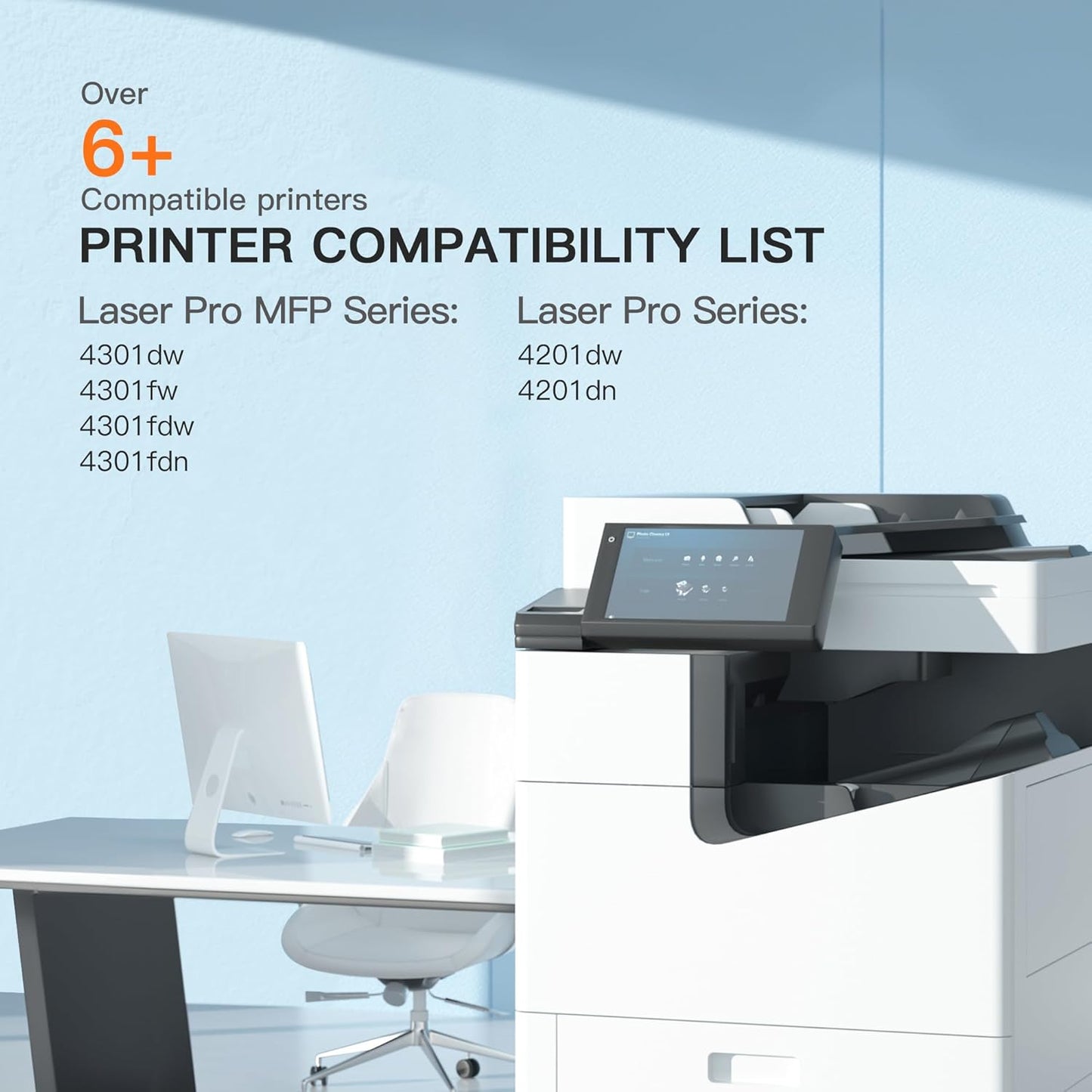 E-Z Ink 210X with Chip Compatible for HP 210X Toner Cartridges 4 Pack 210A High Yield to Use with Color Laser Pro 4201dn 4201dn 4201dw 4201dw MFP 4301dw 4301dw 4301fdn 4301fdn 4301fdw 4301fdw