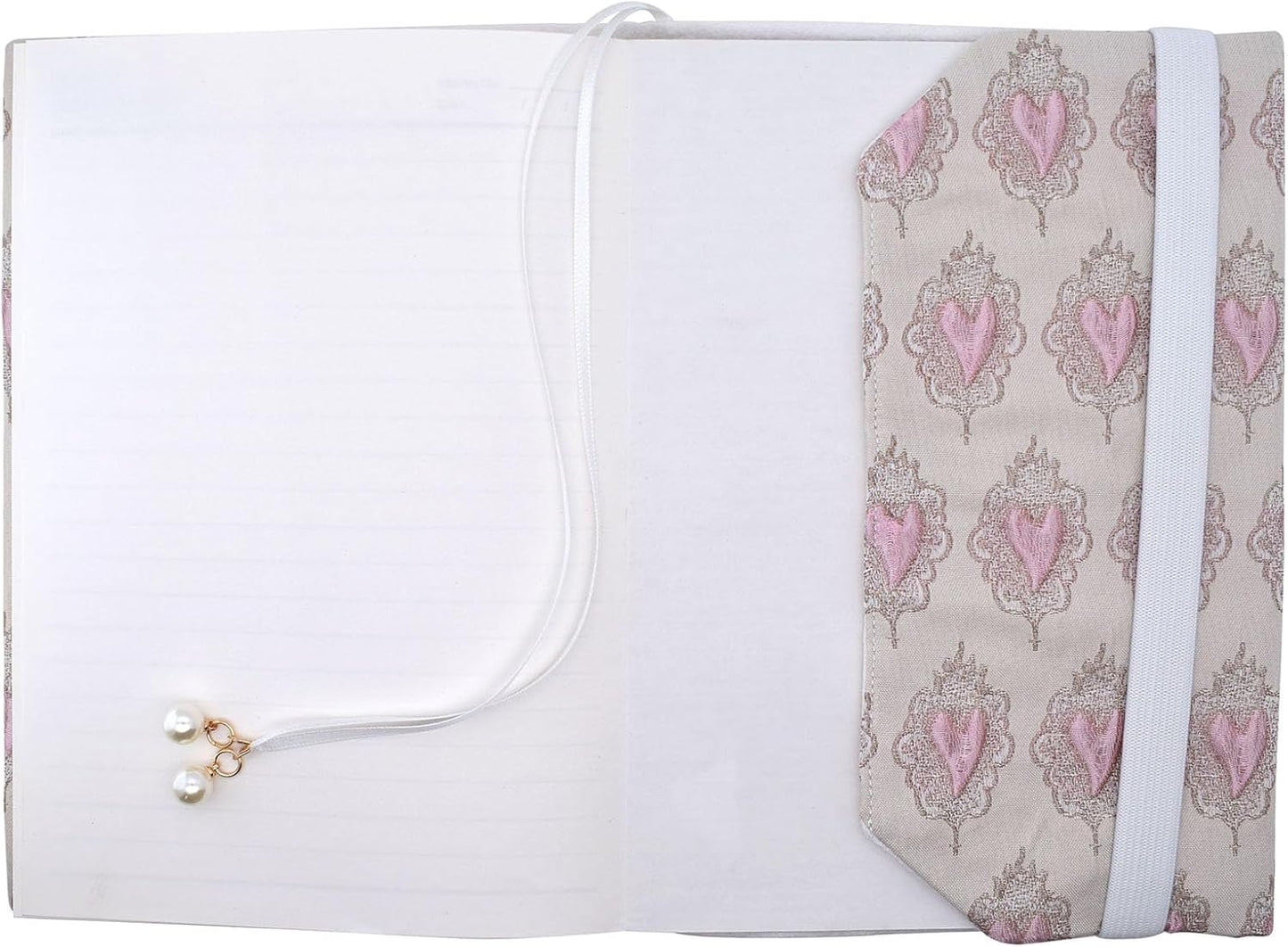 BLBMH Book Covers for Paperbacks Fit for 5.5x8.5 inch Adjustable Book Sleeve Cover for Women Over 15 Soft Cloth Protector for Notebook Journal Bible- Love