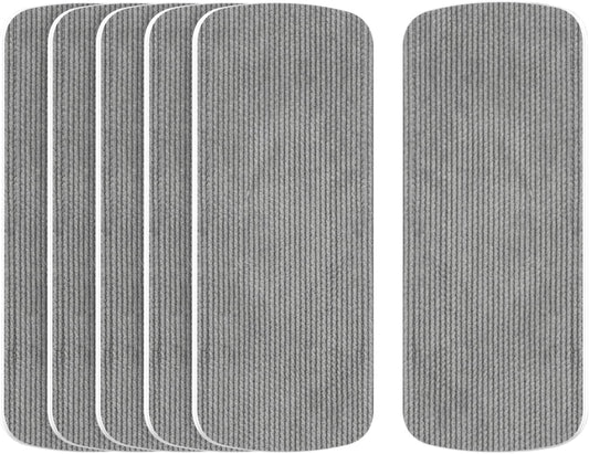 Click Clean 6-Pack Replaceable Felt Pads, Magnetic Whiteboard Eraser Felt Pads, Designed for Click Clean Replaceable Dry Erase Board Eraser, Intended for Classroom, Home and Office Use