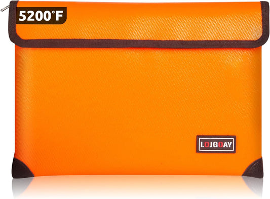 fire proof bag orange A5