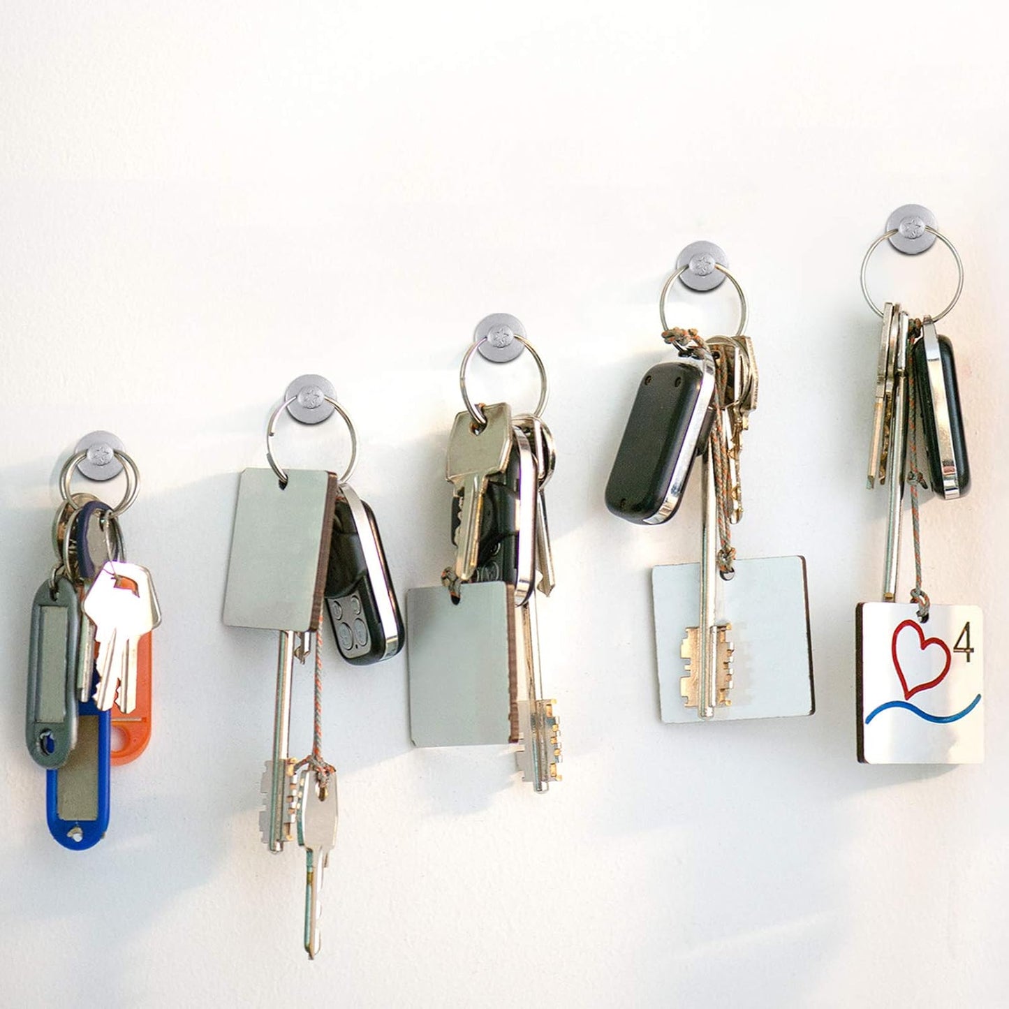 Push Pins Picture Hangers Double Headed Thumb Tacks Wall Hooks for Wall Hangings Picture Hangers Nails Small Photo Hanging Hook Pins for Home Office Photo Decor(Silver,80 Pieces)