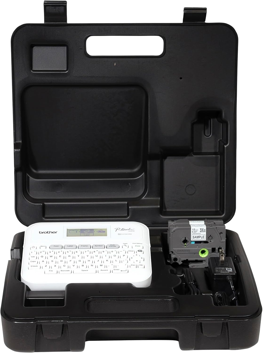 Brother P-Touch PT-D410VP Home / Office Advanced Label Maker | Connect via USB to Create and Print on TZe Label Tapes up to ~3/4 inch