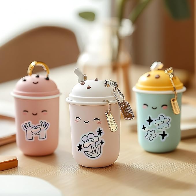 Printable Transparent Laser Sticker Paper, Laser & Inkjet Printable 8.5 x 11 Inches Dries Quickly Stickers Clear Rainbow Vinyl Label 22 pcs