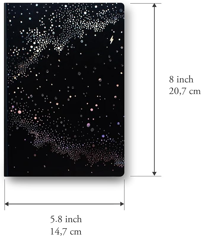 LEUCHTTURM1917 The Official Bullet Journal Artist Edition 2024 - Designed by Sarita Walsh - Notebook Built for BuJo with Gold Accents and Gilding - BuJo Pocket Guide Included