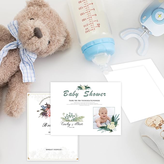 300 Pack White Blank Cardstock 5x7 Thick Paper，Goefun 80lb Flat Cards Stock Printer Paper for Invitations, Postcards, Photos, DIY Card Making