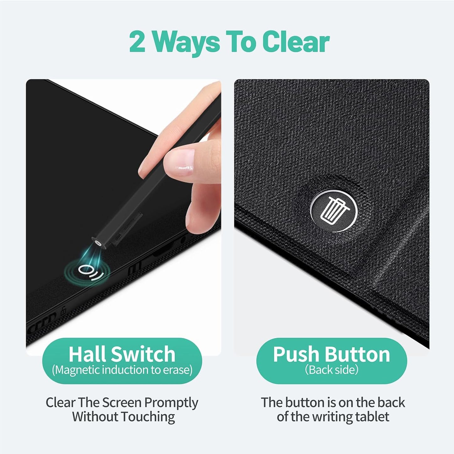 LCD Writing Tablet for Adults: 11.5 Inch with Leather Case Reusable Digital Notepad Portable Use for Office Study Teaching