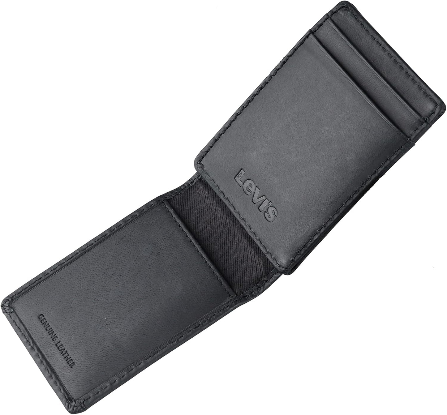 Levi's Men's RFID Slim Everyday Front Pocket Card Case Wallet