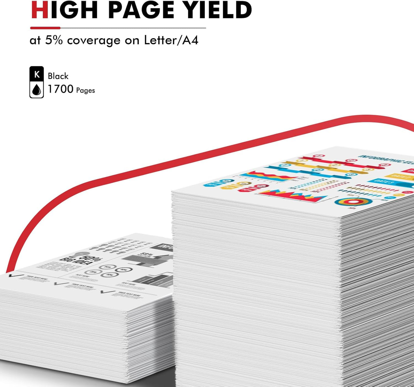 051 MF264DW Toner Cartridge Compatible for Canon Toner Cartridge 051 CRG-051 051H CRG-051H for imageCLASS MF264dw MF269dw MF267dw LBP162dw MF266dn MF263dn LBP161dn Printer 2-Pack