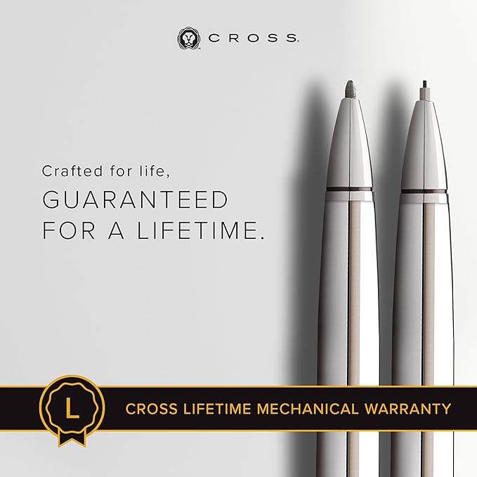 Cross Coventry Polished Chrome Pen and Pencil Gift Set