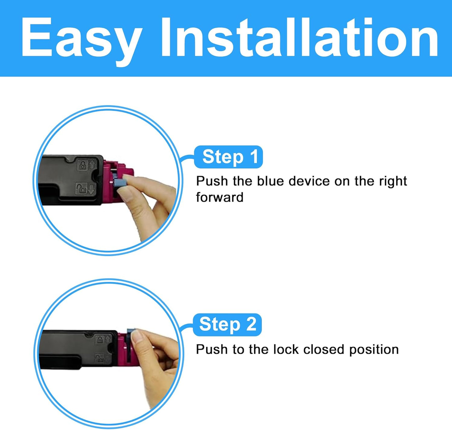 LCL TK5272 TK-5272 TK-5272K Toner Cartridge Replacement for Kyocera 1T02TV0US0 Toner for Kyocera ECOSYS M6230cidn M6235cidn M6630cidn M6635cidn P6230cdn Pinter (1-Pack Black)