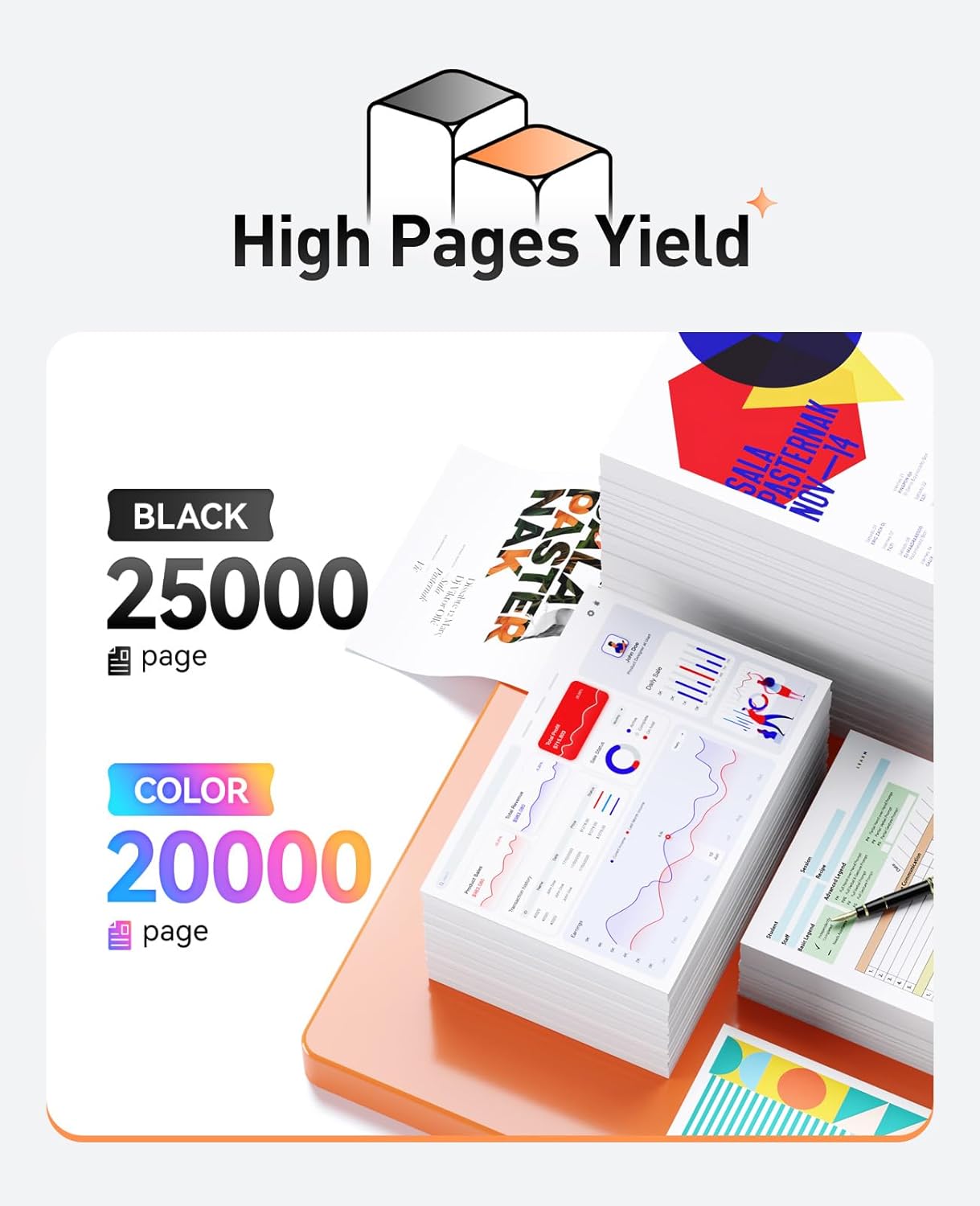 W9100MC W9101MC W9102MC W9103MC Toner Cartridge Set 4-Pack High Yield Replacement Compatible with HP Color LaserJet Managed MFP E77428dn E77422dn E77422dv E77422a Printer Ink Black Cyan Magenta Yellow