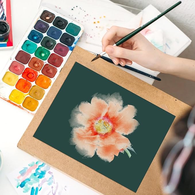 OcePor 50 Sheets Dark Green Cardstock Paper, Colored Printer Paper 8.5 x 11, Thick Construction for Cards Making, Scrapbook，Office Printing, Invitations, Certificates，DIY Crafting 92 lb/250gsm