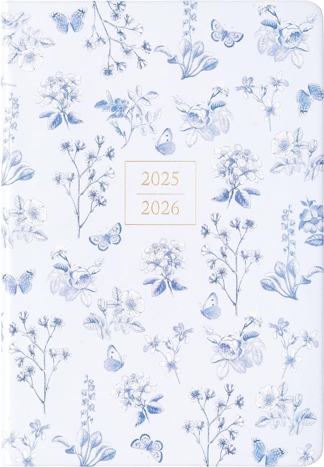 2025-2026 Eccolo 18 Month Bound Planner, Monthly & Weekly Pages (5.25 x 7.75" - July 2025 to Dec 2026 - Country Charm)