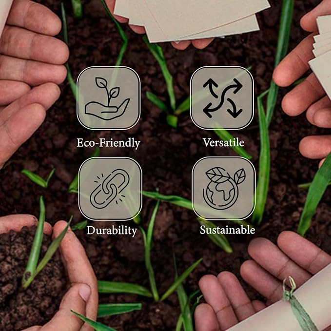 Letter Size (8.5"x11") Natural Sugarcane Pulp Printer Paper, For All Office And Photocopy Printers, Designs, Crafts (3 Reams (1500 Sheets))