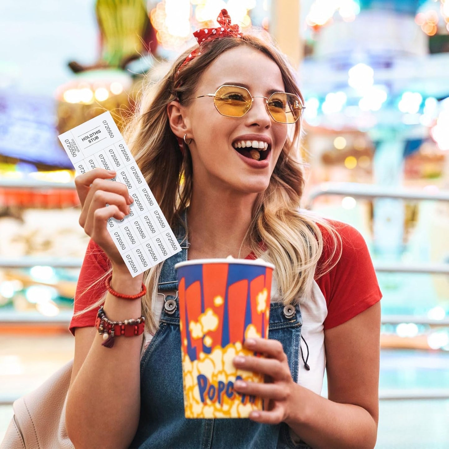 Kosiz 2000 Sheets Raffle Ticket 25 Bid Chinese Auction Tickets Tricky Tray Basket Raffle Sheets for Back to School Class Rewards Carnival Door Prizes Events(White)