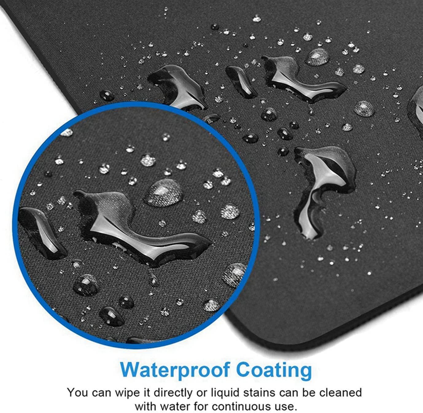 Customized Square Gaming Office Computer Mouse Pad, American Flag Eagle Anti Slip Rubber Desktop Mouse Pad