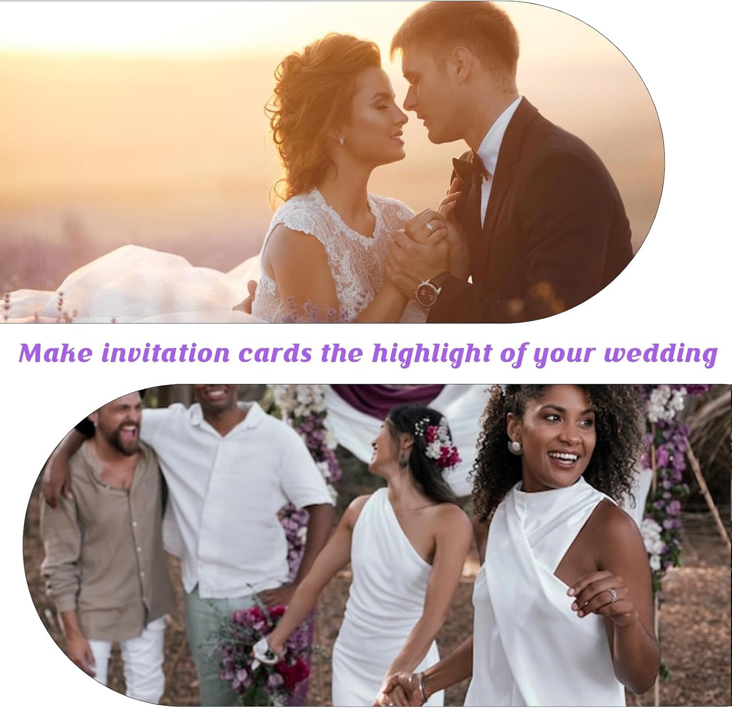 Purple Index Cards - 300 Pack, 3x5, Lavender Cardstock, Wedding & School Cards, 180g