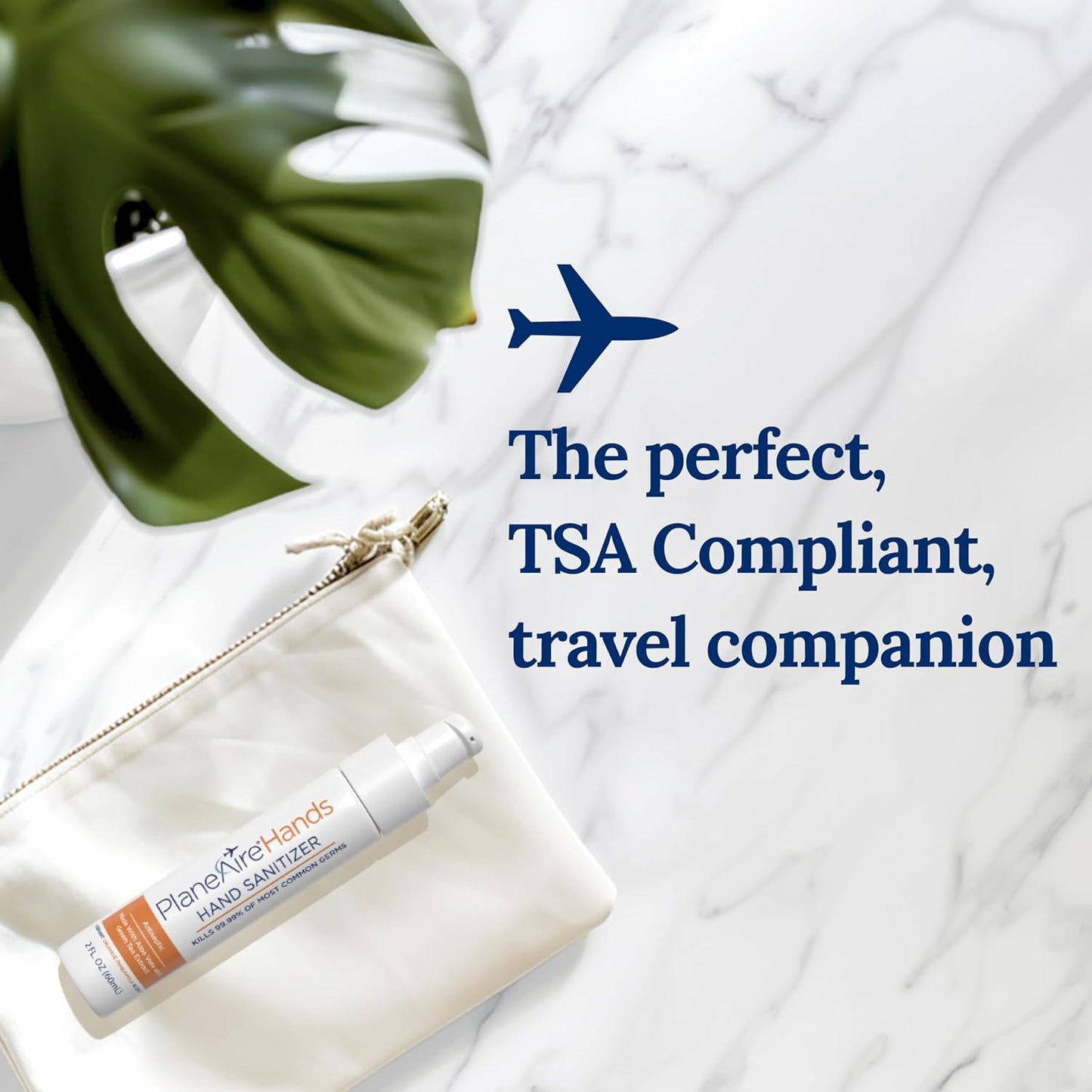 Orange Pineapple Gel Hand Sanitizer | Soothing, Moisturizing, Hydrating | Tropical Scent | Essential Oils, Green Tea Extract, Aloe, and Vegan Glycerin | TSA-Approved Travel Essential | 6-pack