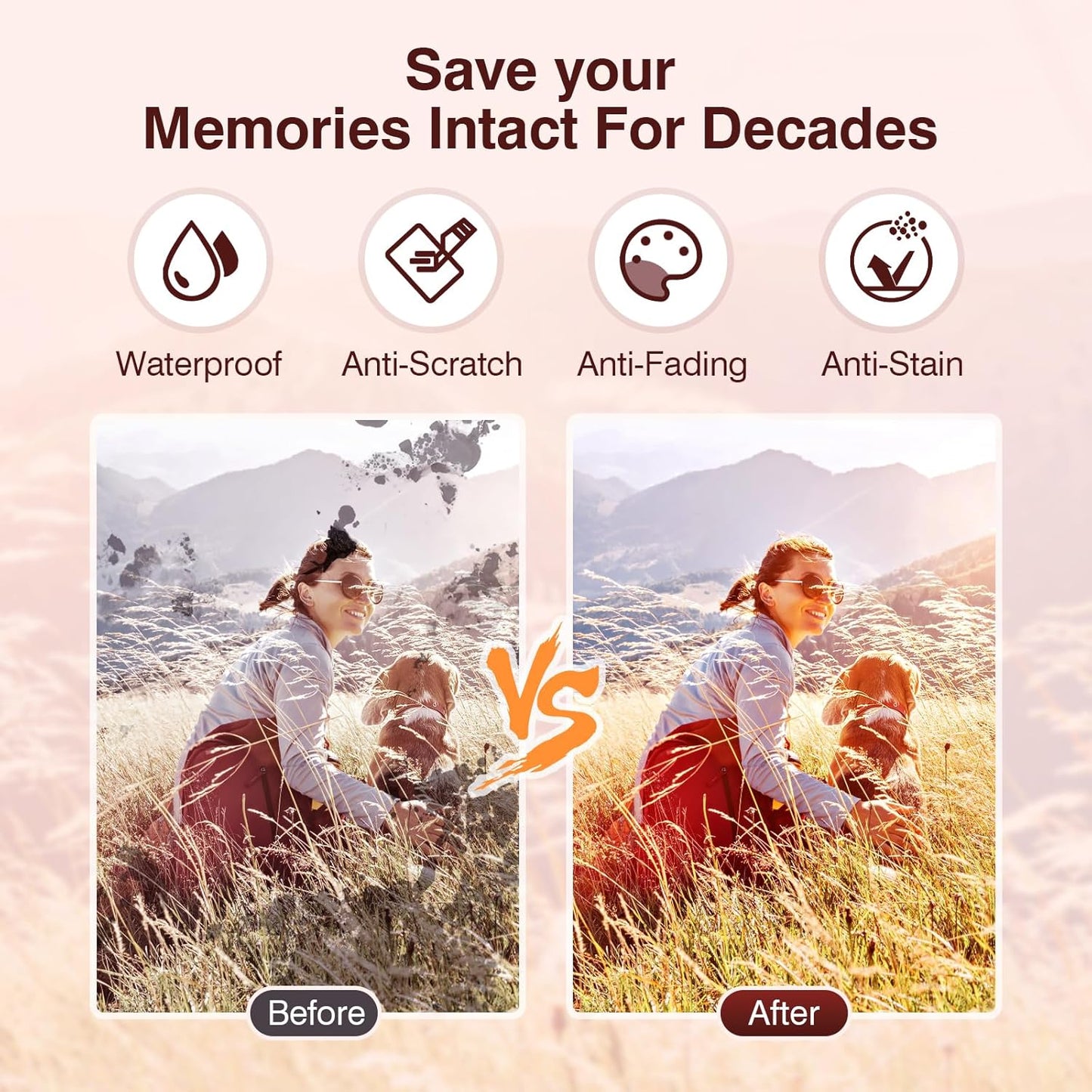 BISOFICE 4 in 1 A4 Laminator Machine Set, Multifunctional Rapid Heating Lamination with Paper Cutter, Trimmer Rounder, 30 Laminating Pouches Suitable for A4/A5/A6 for Home Office School Supplies