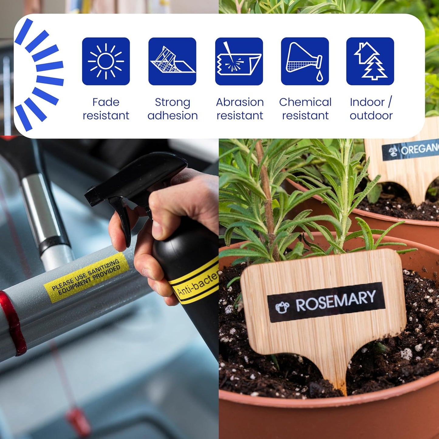 Brother Genuine P-Touch TZE-631 Tape, 1/2" (0.47") Standard Laminated P-Touch Tape, Black on Yellow, Laminated for Indoor or Outdoor Use, Water Resistant, 26.2 Feet (8M), Single-Pack