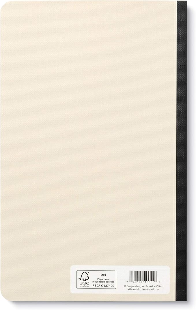 Compendium Softcover Journal - My heart gives thanks… – A Write Now Journal with 128 Lined Pages, 5″W x 8″H