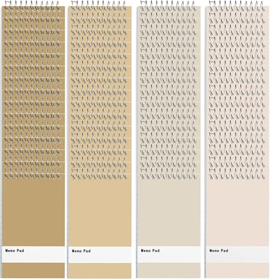 Thenshop 100 Pads Spiral Memo Bulk 3'' x 5'' Top Bound Memo Book 60 Sheets Small Mini Notebooks Lined Wire Bound Pocket Steno Book for Home, Office, School (Colorful)