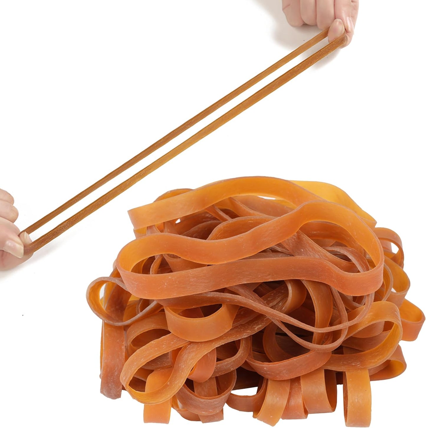 Rubber Bands Large Wide 6.5inch 35pcs Rubber Bands for Office Supplies Home School Elastic bands Large