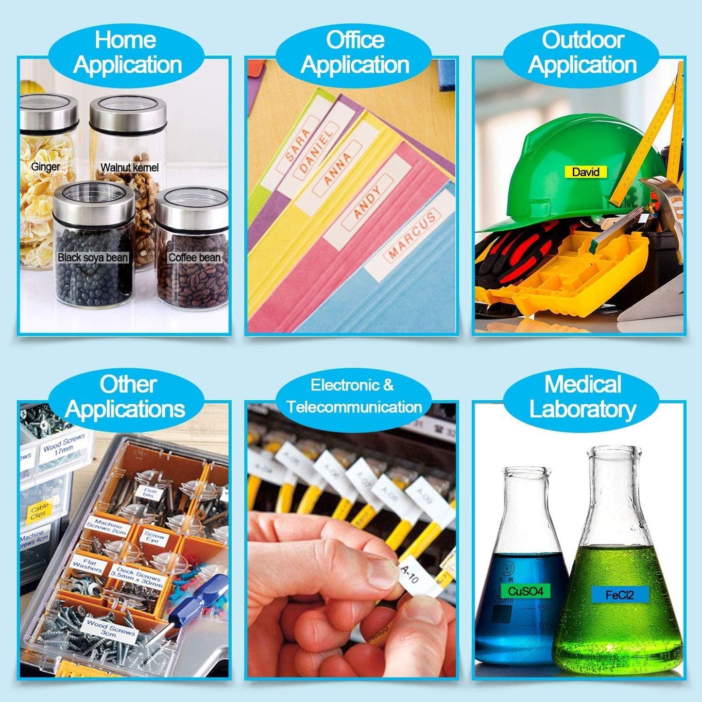 Absonic 4-Pack Compatible for Casio Label Maker Tape 9mm XR-9WE XR-9WE2S XR9WE2S 9mm Black on White Label It for KL-120 KL-60 KL-100 KL-750 KL750B KL-780 KL820 KL7000 KL7200 Label Maker, 3/8" x 26'