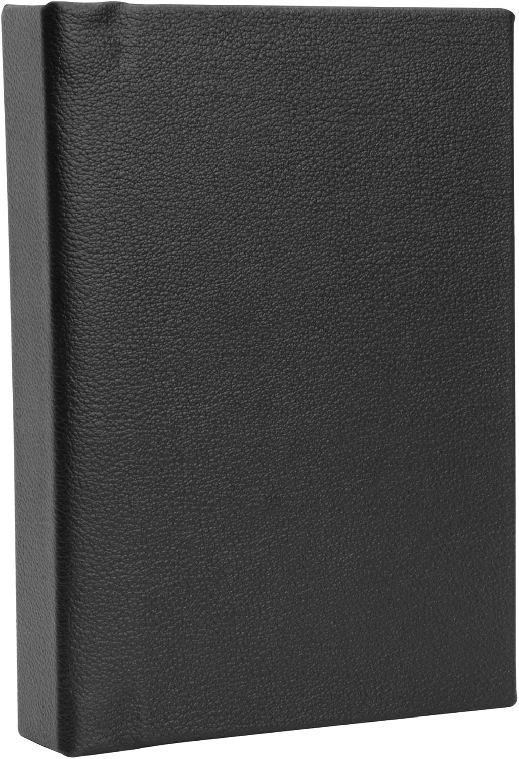 Neil Enterprises Inc. 4" x 6" Black Leather Self-Stick Photo Album - Holds 20 photos