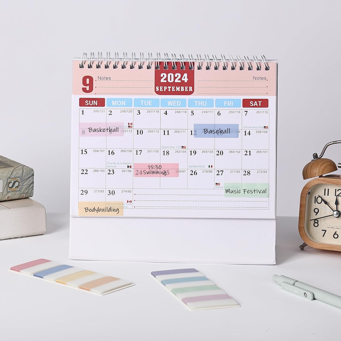 Mr. Pen- Sticky Index Tabs, 240 Pcs, Colorful Sticky Tabs for Notebooks, Page Markers, Page Tabs for Binders, Page Tabs Sticky Tabs for Books, Notebook Tabs, Book Sticky Tabs for Notebooks