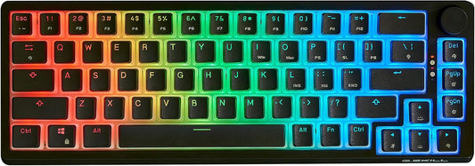 G.SKILL KM250 RGB 65% (67-Key) Mechanical Keyboard, PBT Dual Injection Keycap (Black)