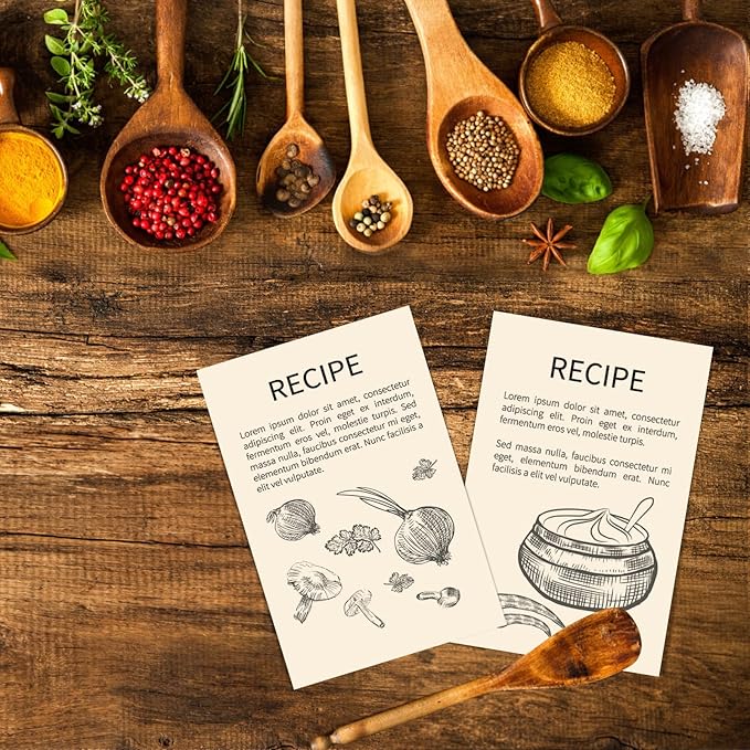 100 Pack 4x6 Ivory Cardstock Blank Index Cards, Goefun 80lb Heavyweight Cream Cardstock Unlined Notecards for Invatations, Postcards, Photo Paper, Recipe Cards