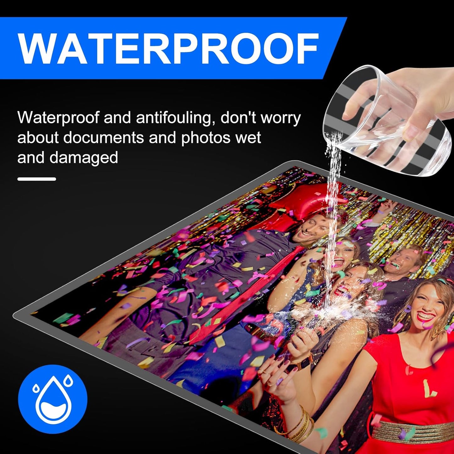 600 Pack Laminating Sheets, 3 Mil, 9 x 11.5 Inches Thermal Laminating Pouches Lamination Sheet Paper for Laminator, Clear, Letter Size, Office and School Supplies