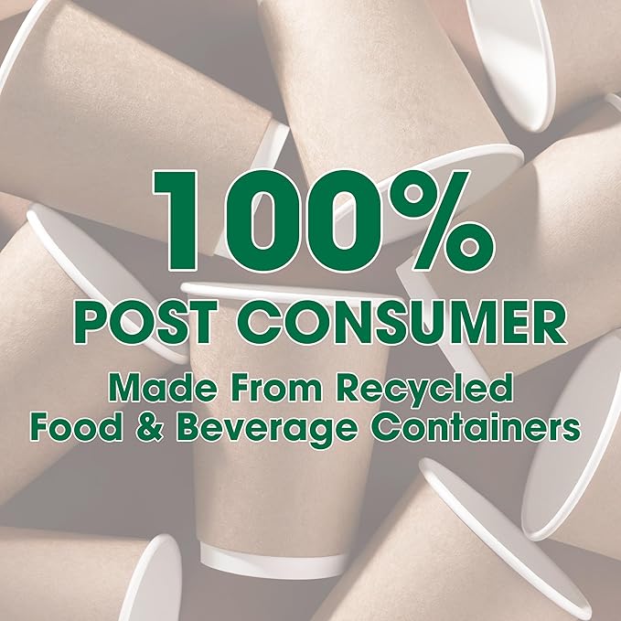 PrintWorks 100% Recycled Printer Paper 8.5" x 11" White - 20 lb Copy & Multipurpose Computer Paper - 2400 Sheets/Carton, 80 Cartons/Pallet, 192,000 Sheets - Made in the USA - 92 Bright (00018PAL)