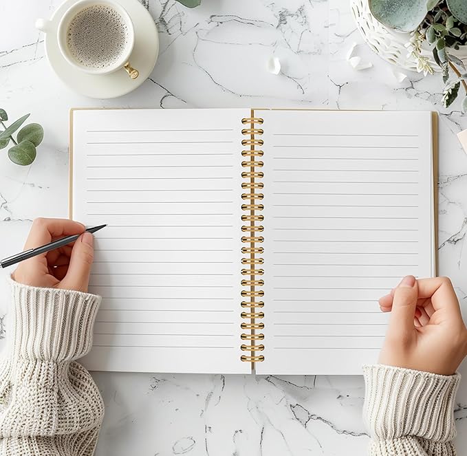 Western Cow Journal Notebook Spiral - Cow Spiral Journal Notebook, Western School Office Supplies, Cow Office Supplies with 164 Pages, Funny Office Gifts, 5.5×8.3