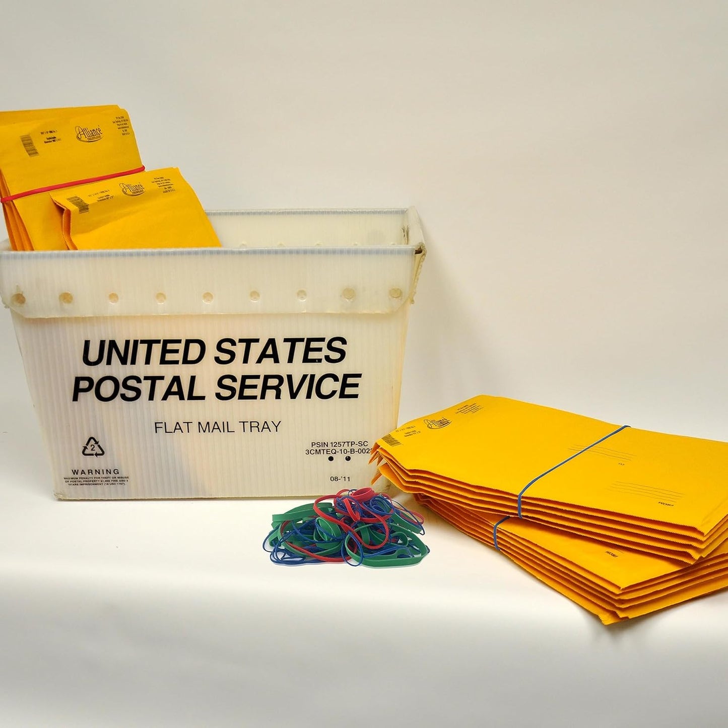 Upgrade Office Supply UPG23454PK2 Rubber Bands, Assorted Size and Color, 1 lb Bags, 2 Pack, USA