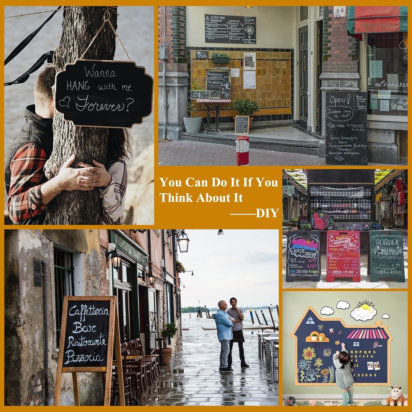 Magnetic Chalkboard Contact Paper with Adhesive, 55" x 27" Magnetic Blackboard Film for Walls, Peel and Stick – Ideal for Office, Classroom, Home. Includes Dustless Chalk, Wiping Cloth, and Magnet