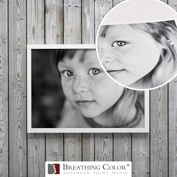 Vibrance Matte Photo Printer Paper 12 mil 230 gsm Matte Finish Premium Photo Paper Roll on 3in Core 36 inches x 100 ft Works with Most Inkjet Printer Professional Makes and Models Like Epson Canon HP