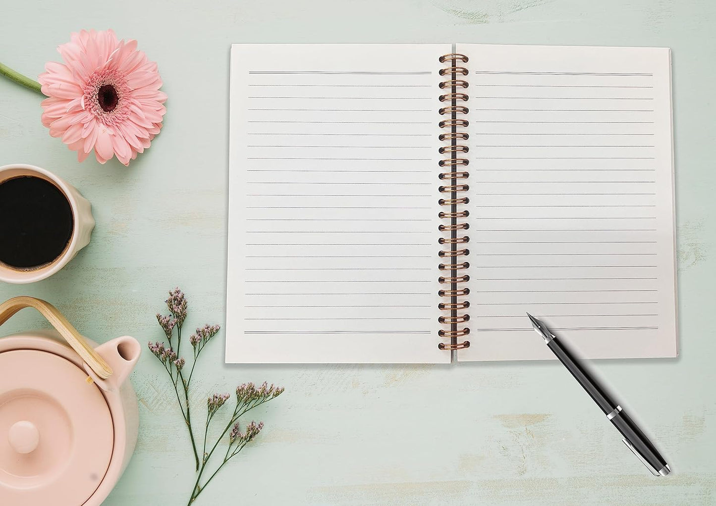 Vintage Map Compass Lined Spiral Journal Notebook 8.3×5.5 Inches Hardcover College Ruled Notebook Journal for Work Note Taking Journaling,Gifts for Ocean Lovers,Sailor Gift