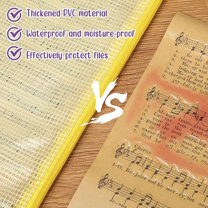 Zhehao 200 Pieces A6 Mesh Zipper Pouch Bulk Mesh Bags with Zipper Waterproof Small Pencil Pouches for School Office Supplies Organization 9.4 x 4.5 Inches(Multiple Colors)