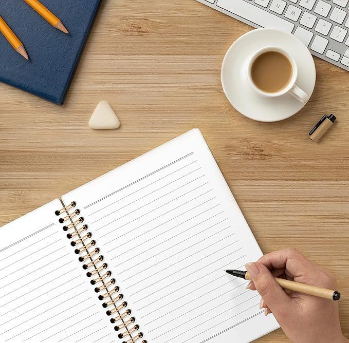 Vintage Wild Flower Botanical Plant Notebook 05,Rustic Spring Floral Cottagecore Notebook Journal for Work Office School Student Teacher,Hardcover Spiral Notebook 5.5x8.7