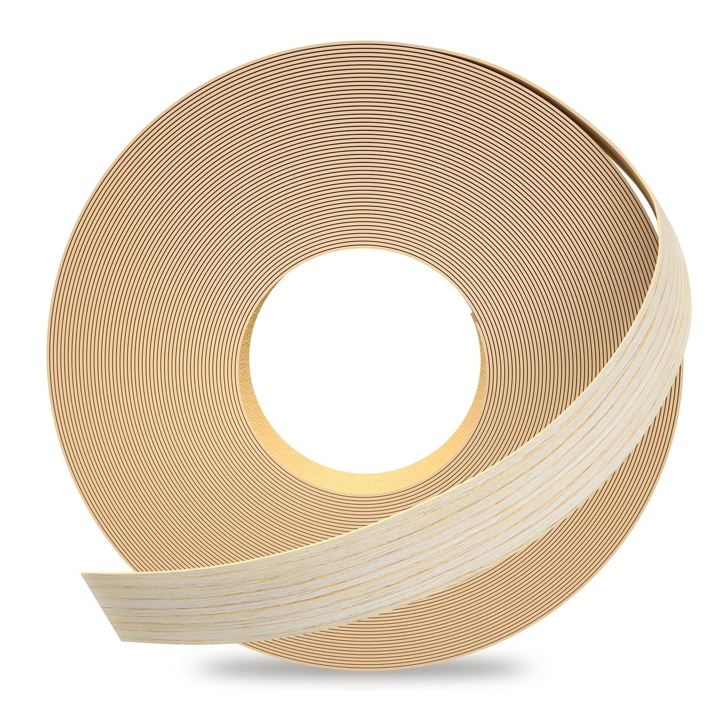 GSCIT Club Oak Edge Banding, 5/8 inch x 250ft roll of Veneer Plywood Edge Banding Preglued Flexible, Wood Tape Banding for Cabinet Repair