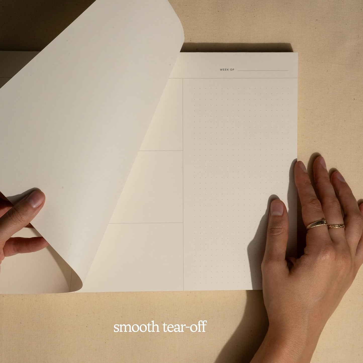 Daily and Weekly To-Do List Notepad – Desk Pad for Work and Study, Lime, 11.7x8.3 Inches