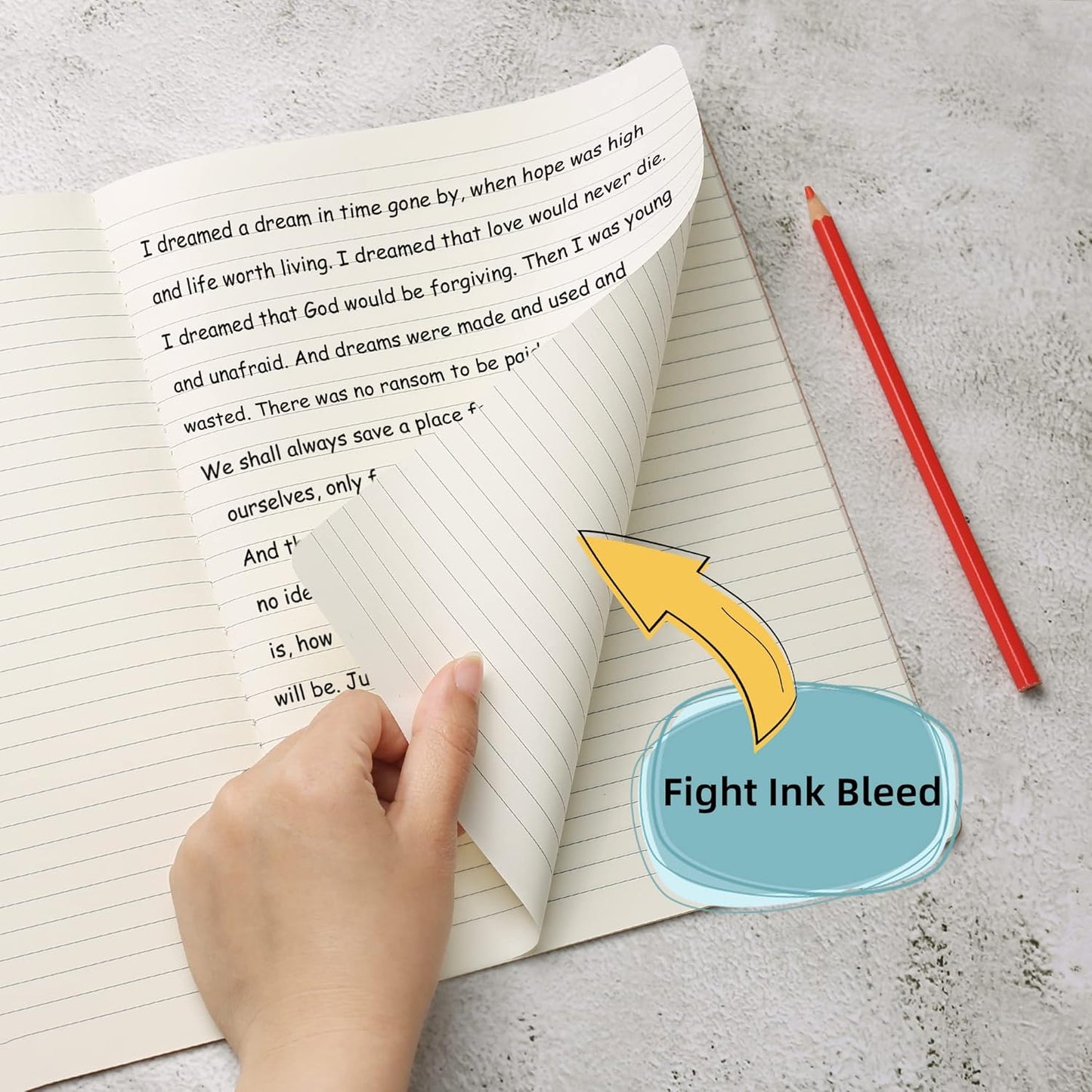 30 Pack Large B5 College Ruled Notebook & Journal Bulk, Kraft Cover, B5 Size, 7.6x10 inch, 60 Pages, Line Thick Paper, Subject Note Pad Planner Set for Women Men Kids Traveler Student Office