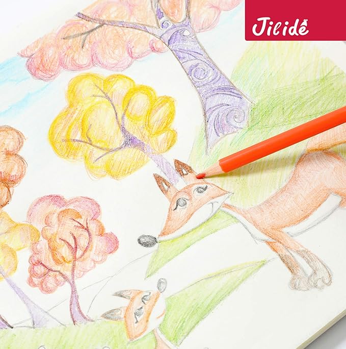 Erasable Colored Pencils Set for Adults and Kids 36 Count Coloring Pencils for Drawing, Sketching, Adult Coloring Books with Eraser, Sharpener, Canvas Pencil Roll Wrap Back to School Supplies