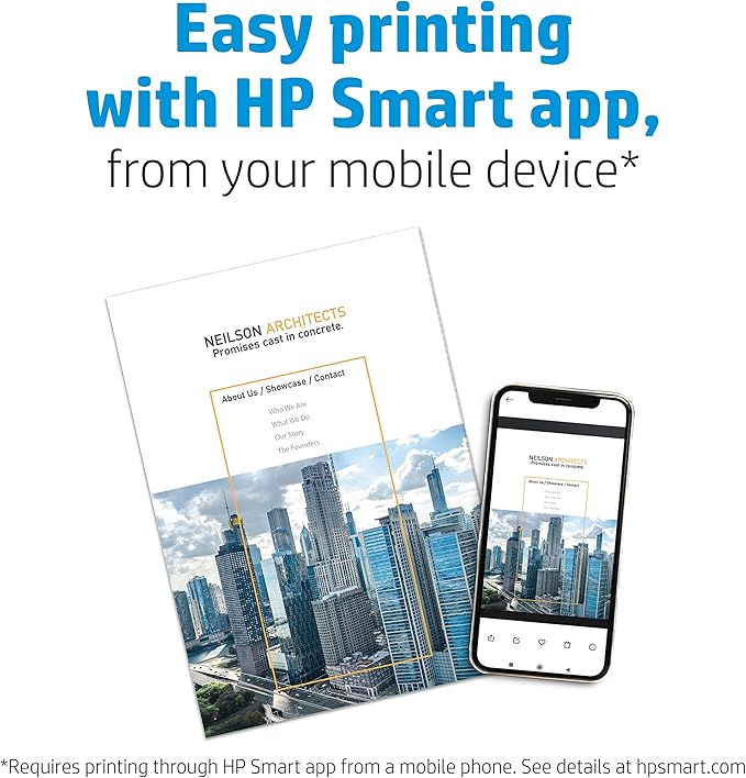 HP Professional Business Paper, Glossy, 8.5x11 in, 48 lb, 150 sheets, works with inkjet, PageWide, laser printers (Q1987A)