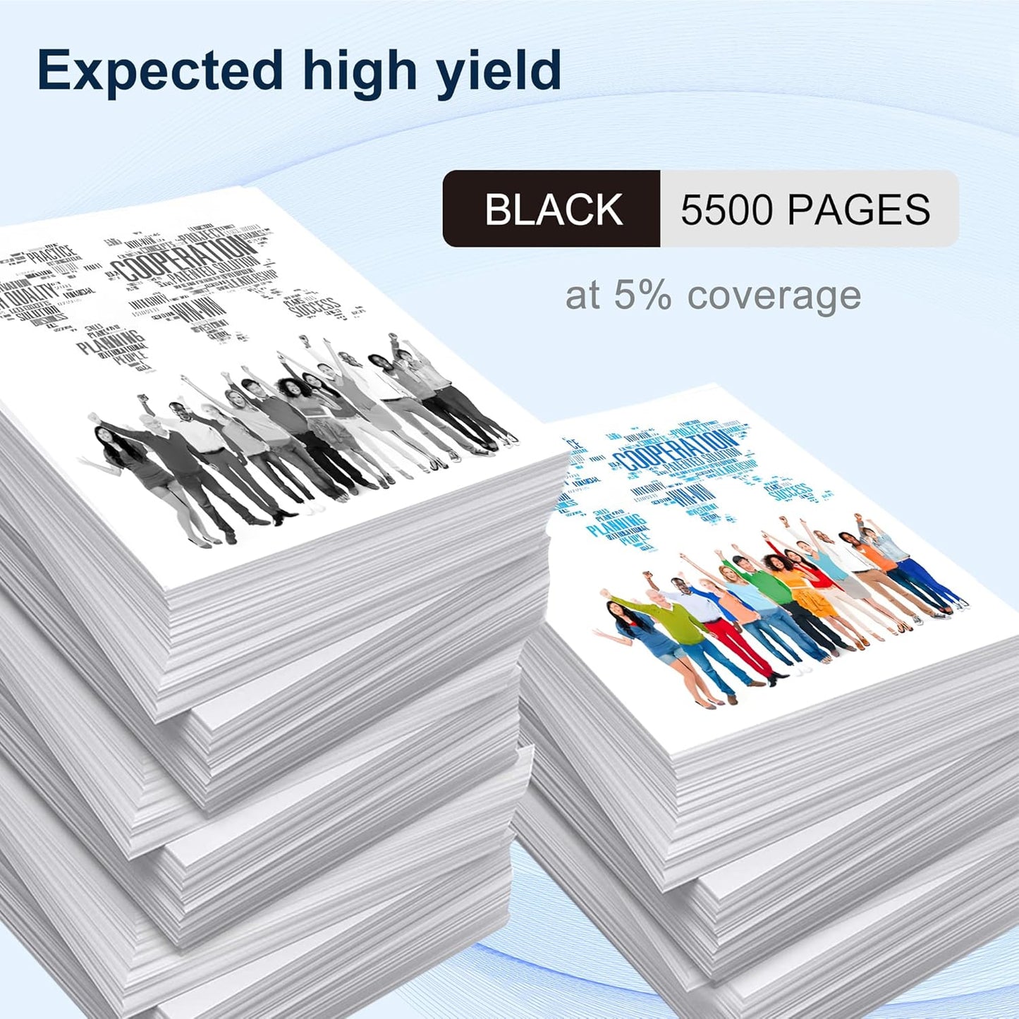 212A Black Toner Cartridges Replacement for HP 212A W2120A Works with Color Laserjet Enterprise M554, M555 Series, Color Laserjet Enterprise MFP M578 Series (1 Pack)