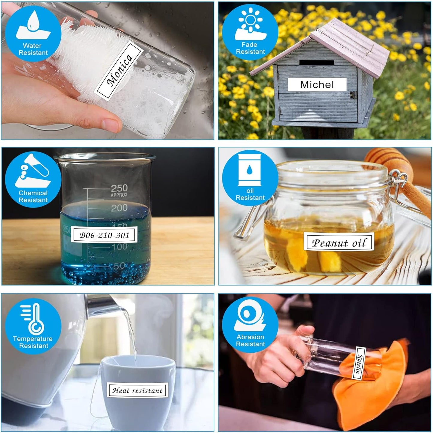 TZe-241 18mm 0.7 Laminated White Tape TZe Replacement for Brother TZe241 P Touch Label Tape 3/4, 18mm TZe Compatible with Brother Label Maker PT-D400 PT-D460 PT-D600 PT-P710BT, 3 Packs